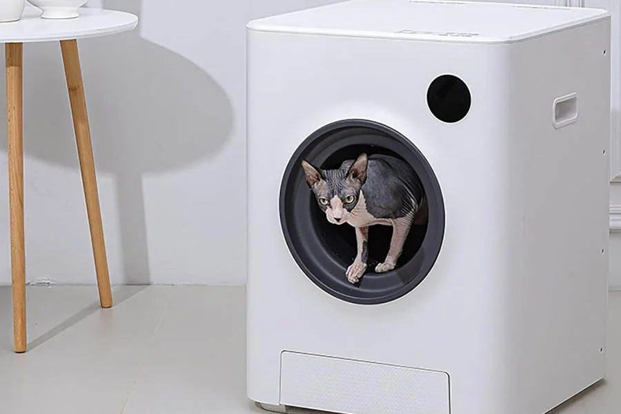 auto cleaning cat litter box